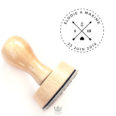 Tampon Métal Poinçon Design Flèches Croisées 5 Mm - Marque SUPPLY GUY - Neuf