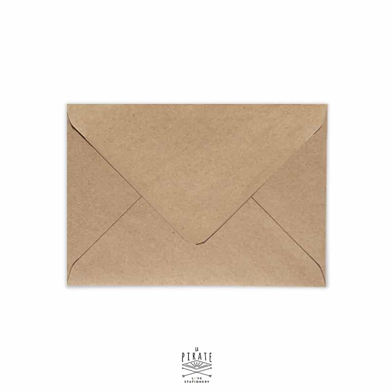 Enveloppes Kraft • La Pirate