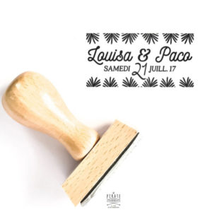 Tampon Mariage Exotique Jungle - Collection Palmista – Image 2