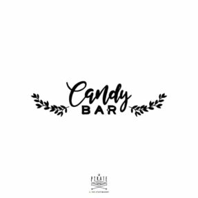 Stickers Candy Bar Mariage Folk - La Pirate