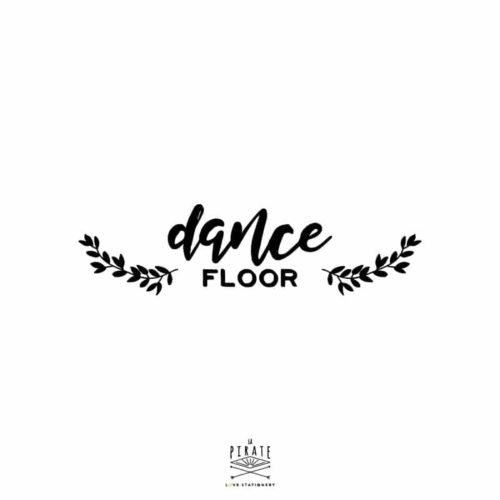 Stickers Dancefloor Mariage Folk - La Pirate