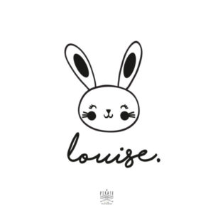 Stickers Lapin Personnalise Prenom Deco Chambre D Enfant La Pirate Stickers Lapin Personnalise Prenom Deco Chambre D Enfant La Pirate