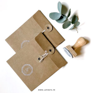 Tampon mariage couronne d'eucalyptus, personnalisé prénom et initiales, mariage bohème