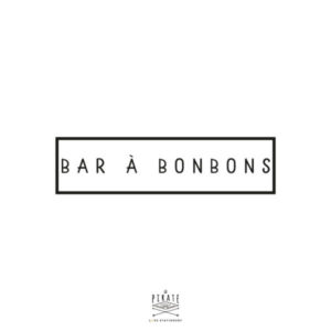 Stickers bar à bonbons mariage vintage - La Pirate